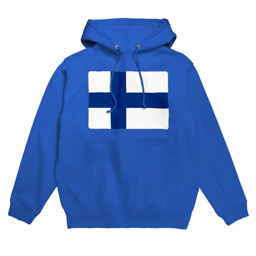 フィンランドの国旗 Hoodie