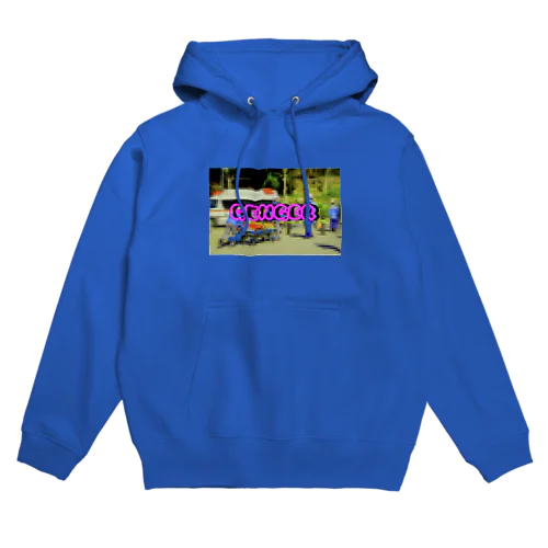 緊急搬送 GENGERロゴ入 Hoodie