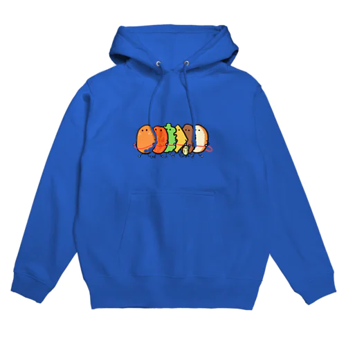 電車ごっこハンバーガー Hoodie