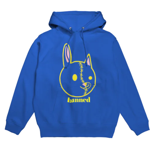 banned Rabbit Cat パーカー