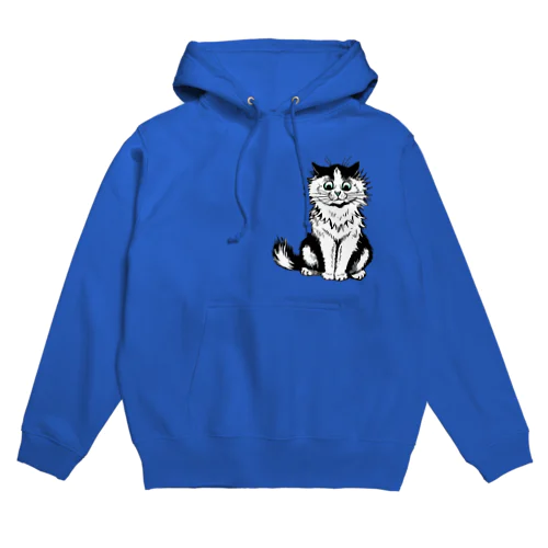 おすわりねこ＜ルイス・ウェイン＞ Hoodie