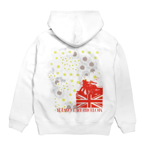 MOTOREDFLOWER ShiroiHana REDROGO Hoodie