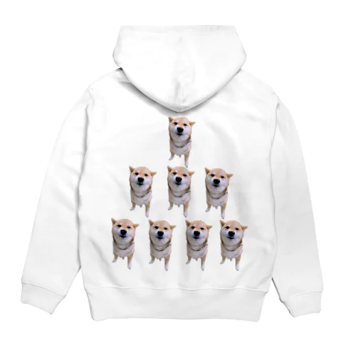 柴犬ピラミッド Hoodie