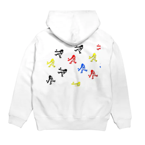 野球めいいっぱい 野球 Hoodie