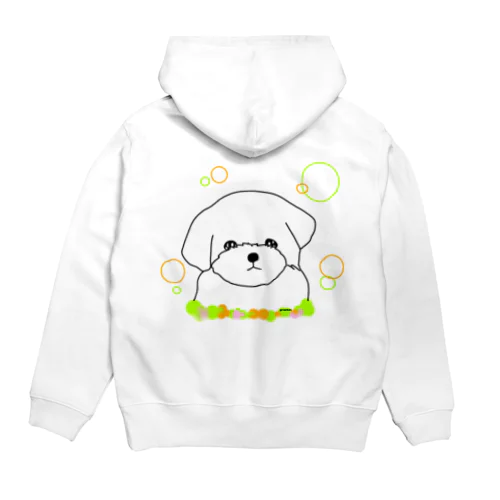 マルチーズ癒し犬 Hoodie