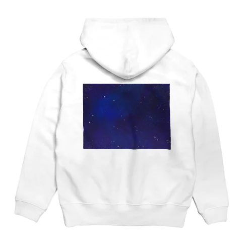 星空イラストの癒されグッズ Hoodie