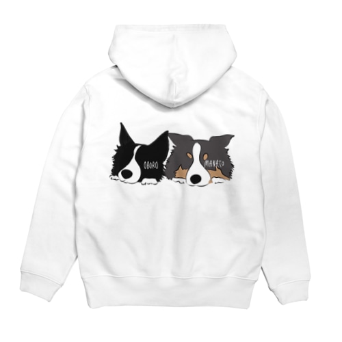 背景透過うしろにおぼまなver Hoodie