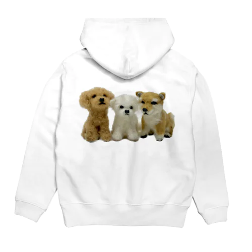 仲良しわんこ Hoodie