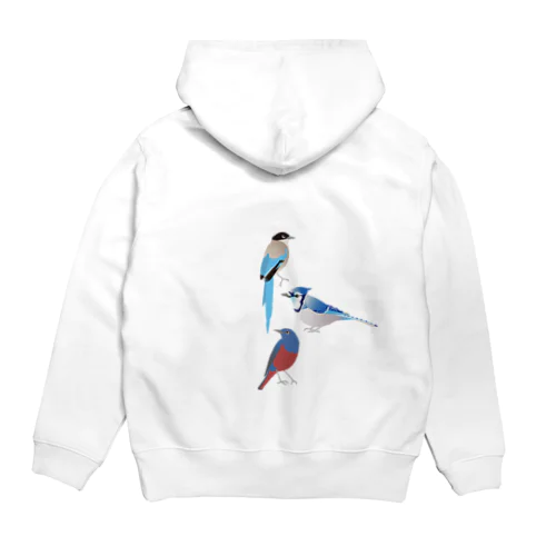 I love blue birds 5 -2 Hoodie