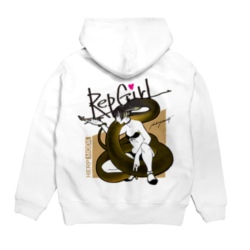 RepGirl/アルバーティスパイソン Hoodie