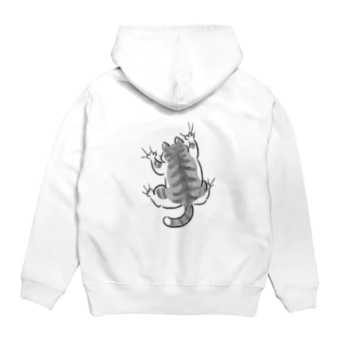 yojiyoji鯖トラ白 Hoodie