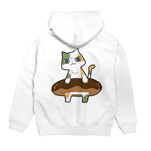 ドーナツをゲットしてご満悦の猫 Hoodie