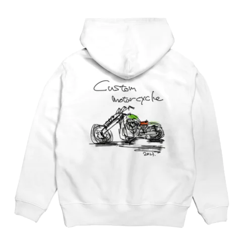 カスタムモーターサイクル Hoodie