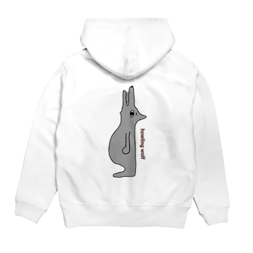 吠えるオオカミ Hoodie