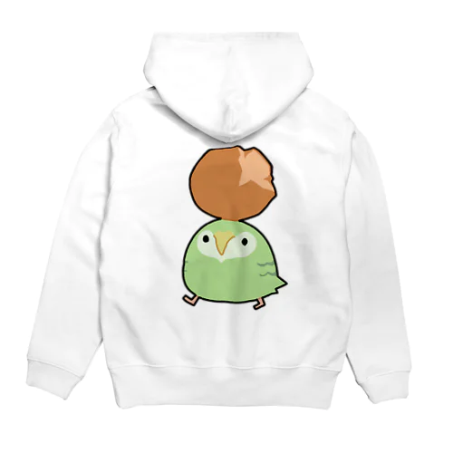 サーターアンダギーをゲットしてご満悦のカカポ Hoodie