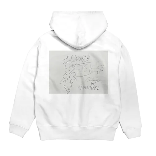 るんぺんパリアート　HAJIMARI Hoodie