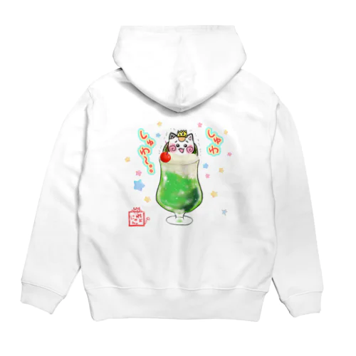 メロンソーダ☆れぉにゃんＴシャツ(背景なし) Hoodie
