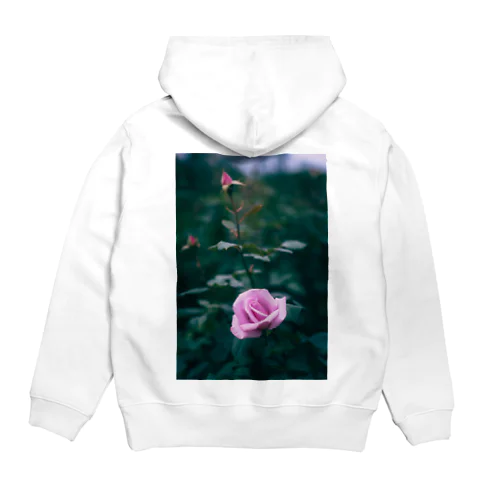 Pink Rose Hoodie