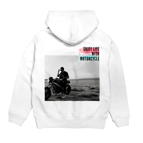 バイクライフを楽しむシリーズ Hoodie