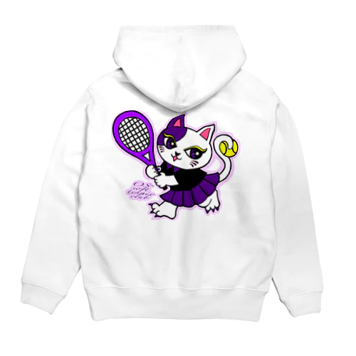 テニスする猫 Hoodie