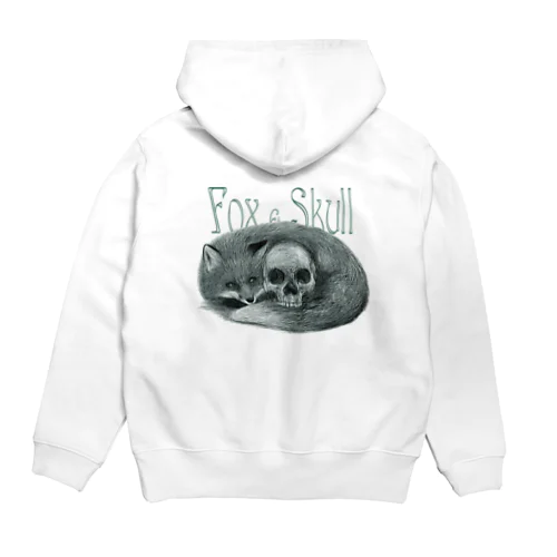 Fox＆Skull パーカー