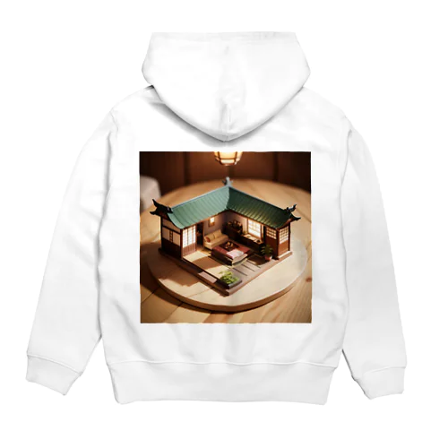 ミニチュアな日本家屋01 Hoodie