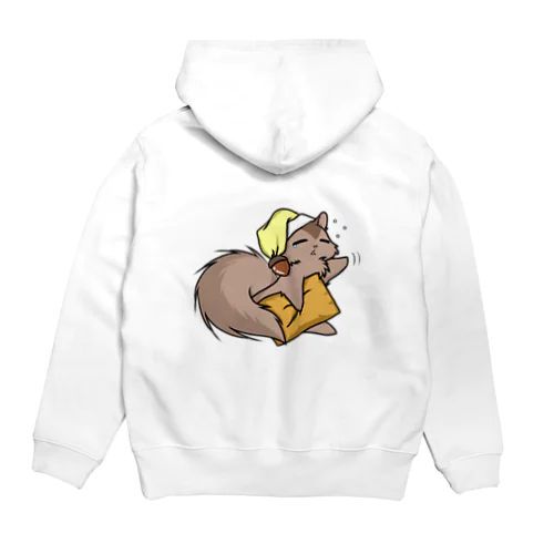 ねむリス-sleepy squirrel- Hoodie