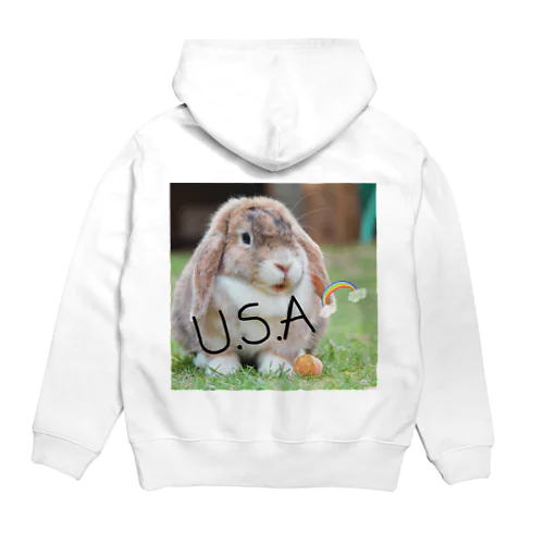 ウサギデザイン Hoodie