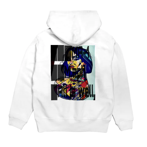 バックプリントパーカー Hoodie