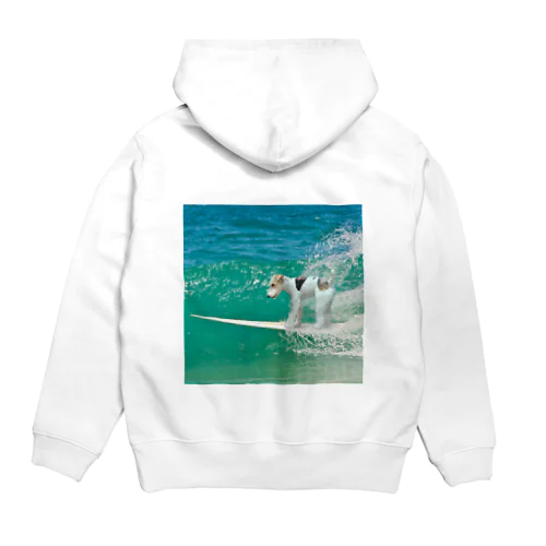 ワイヤーフォックステリア　波乗りタンタン Hoodie