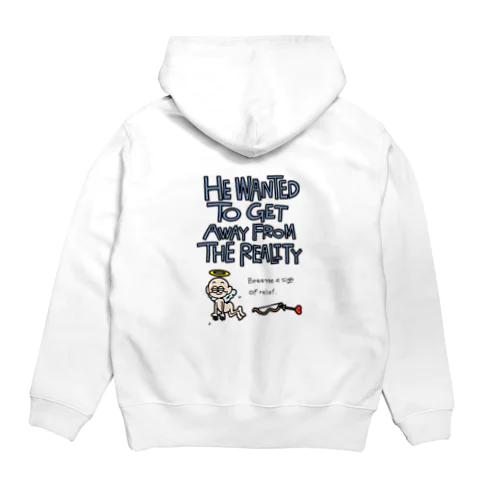 職場放棄天使グッズ Hoodie