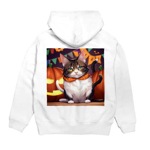 ハロウィンの猫 Hoodie