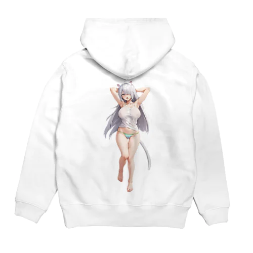 ネコミミ少女のおはようございます！ Hoodie