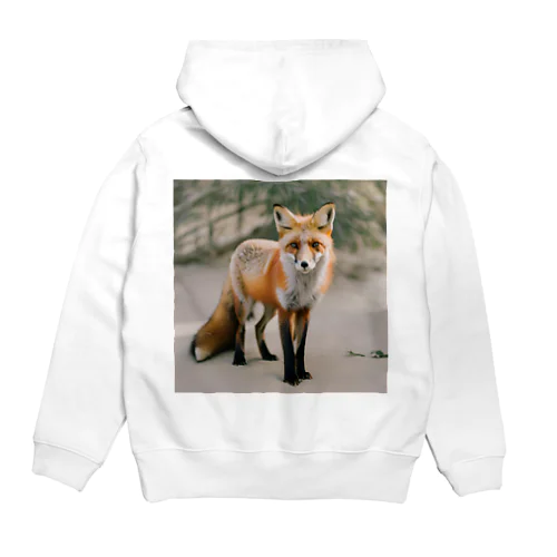 キタキツネのグッズ Hoodie