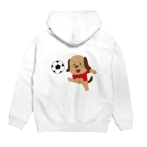 サッカーわんこ  Hoodie