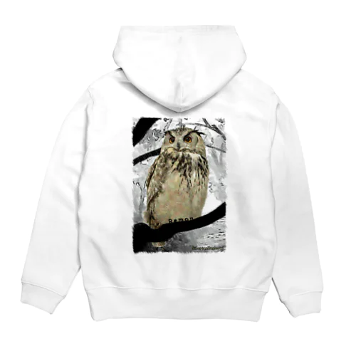 シベリアワシミミズクのれもん Hoodie