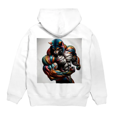 rainbow wolf MAX Hoodie