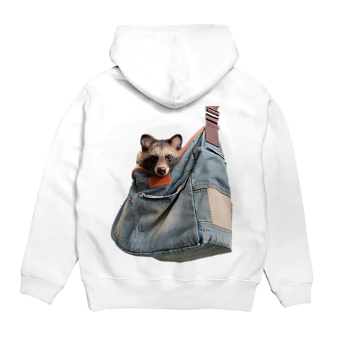 タヌキのムギとお出かけ Hoodie