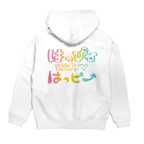 HAPPYはっぴーハッピー（レインボー） Hoodie