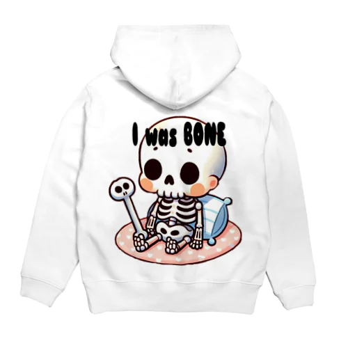 baby skeleton パーカー