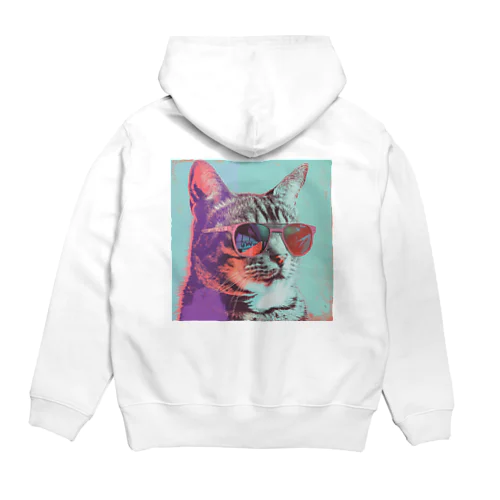 サイバーポップ・キャット Hoodie