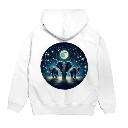 Night  Elephant Symphonic Hoodie