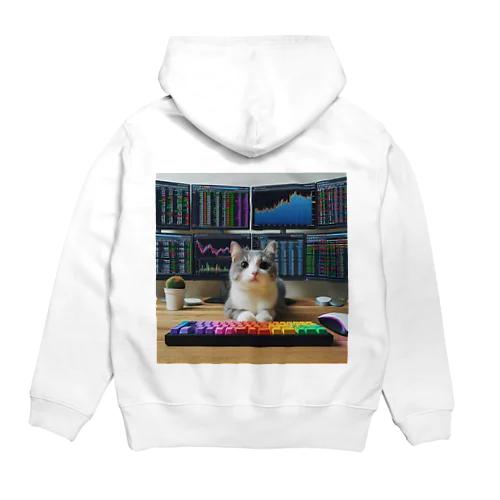 猫とデイトレード Hoodie