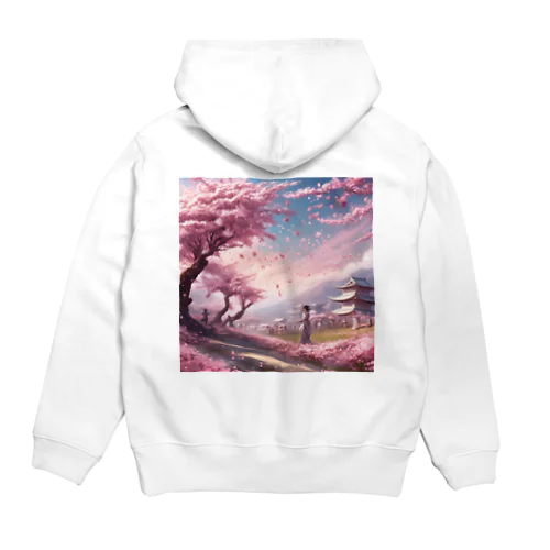 舞い散る桜 Hoodie