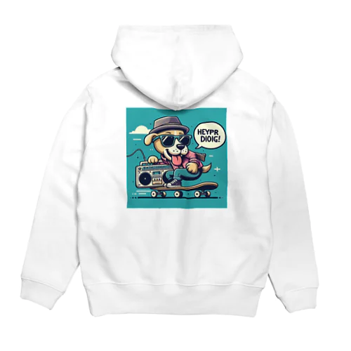 スケボーわんこ2 Hoodie