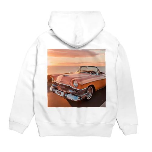 SUNSET ハワイアンクラシックカー Hoodie