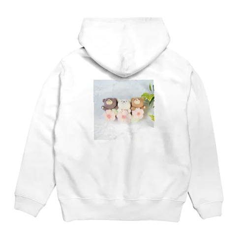 くまの3兄弟（桜） Hoodie