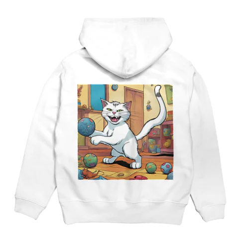 こっち向く猫 Hoodie