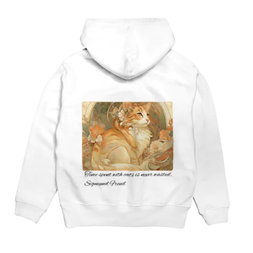 フワフワ茶トラ猫 Hoodie