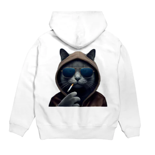 Smoking Cat Hoodie